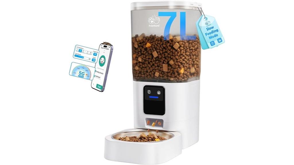 smart app controlled feeder