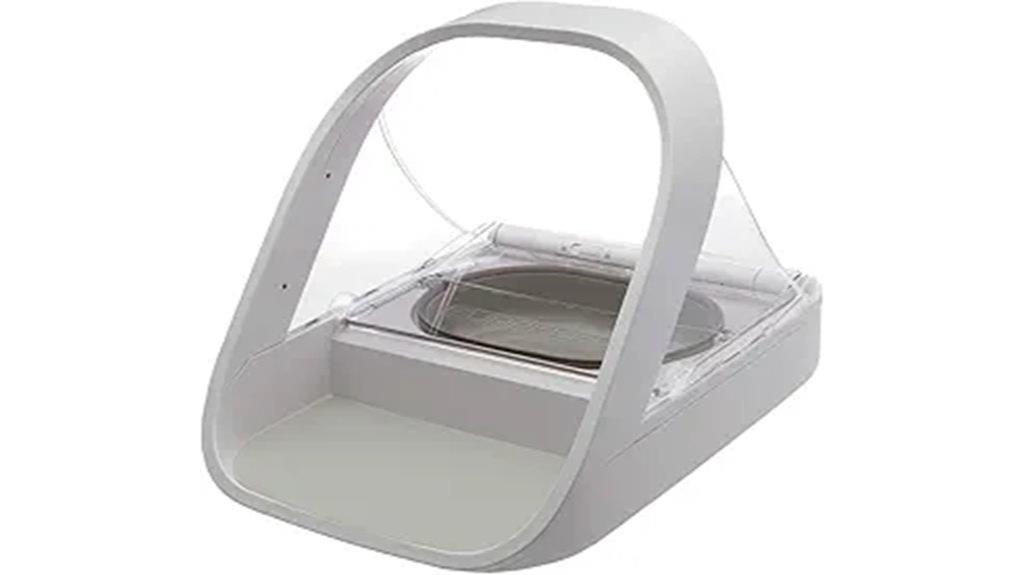 smart microchip pet feeder
