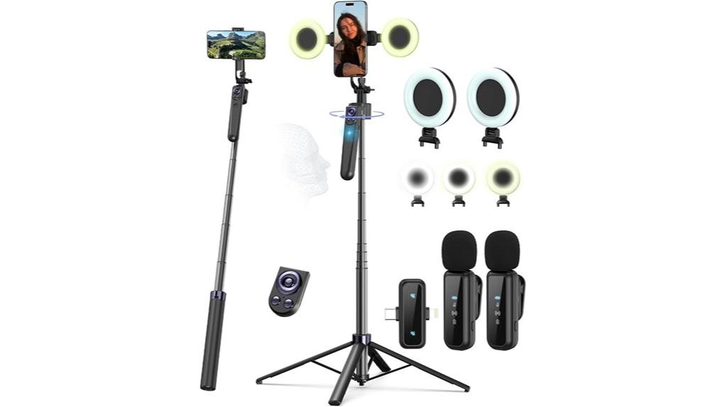 smartphone vlogging kit accessories