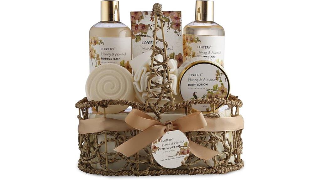 spa gift basket set