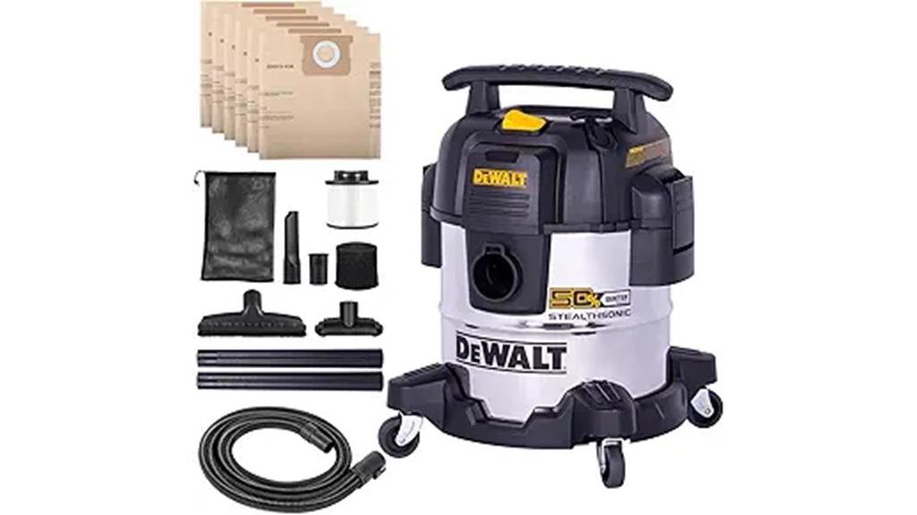 stainless steel wet dry vacuum