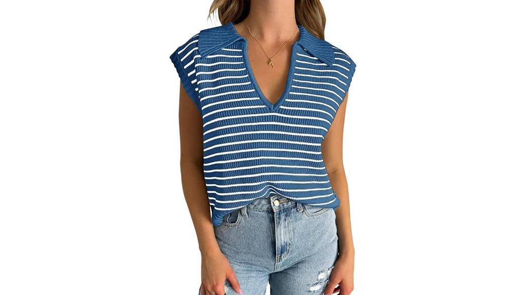 summer women s v neck sweaters