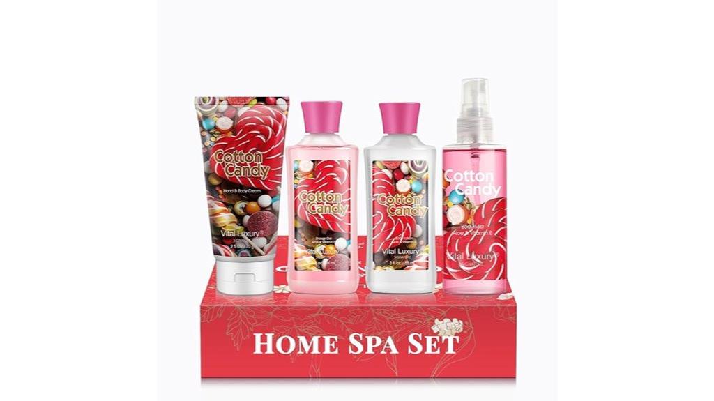 sweet scented bath set