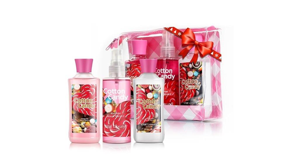 sweet scented travel set
