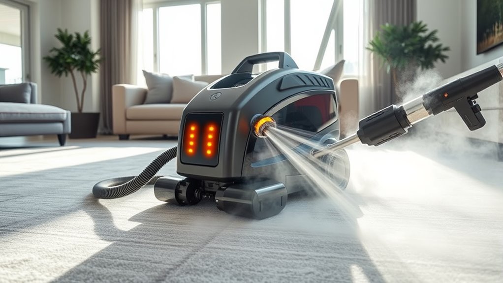 top commercial carpet extractors