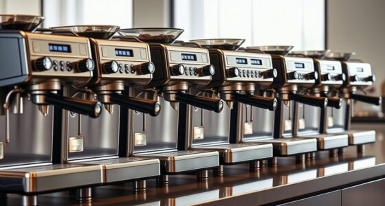top espresso machines with grinders