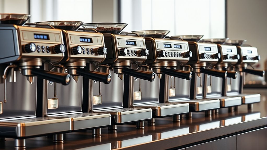 top espresso machines with grinders