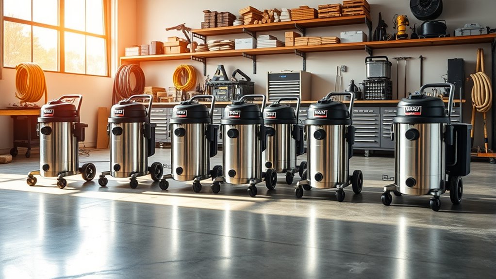top high cfm shop vacuums