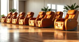 top leather 4d massage chairs