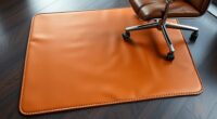 top leather chair mats