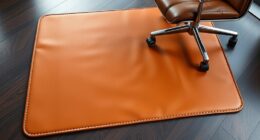 top leather chair mats