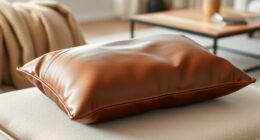 top leather headrest pillows