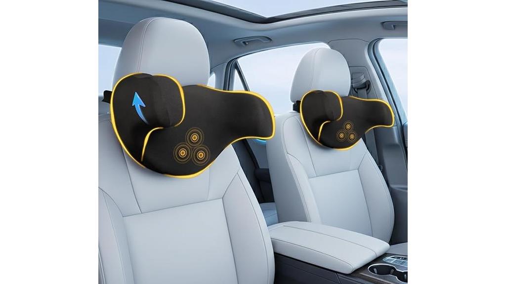 twin memory foam car pillows