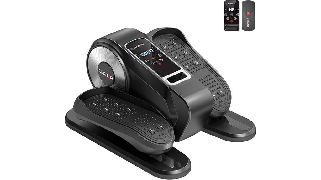 under desk elliptical with remote