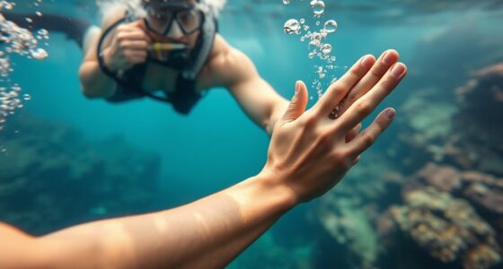 underwater muscle stiffness prevention