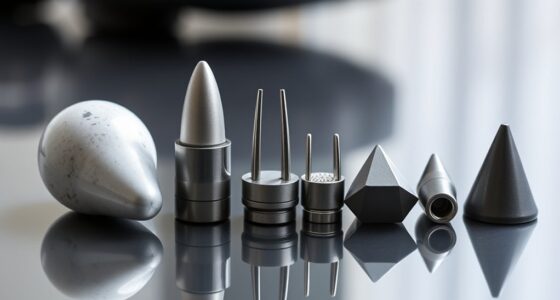 variety of massage heads