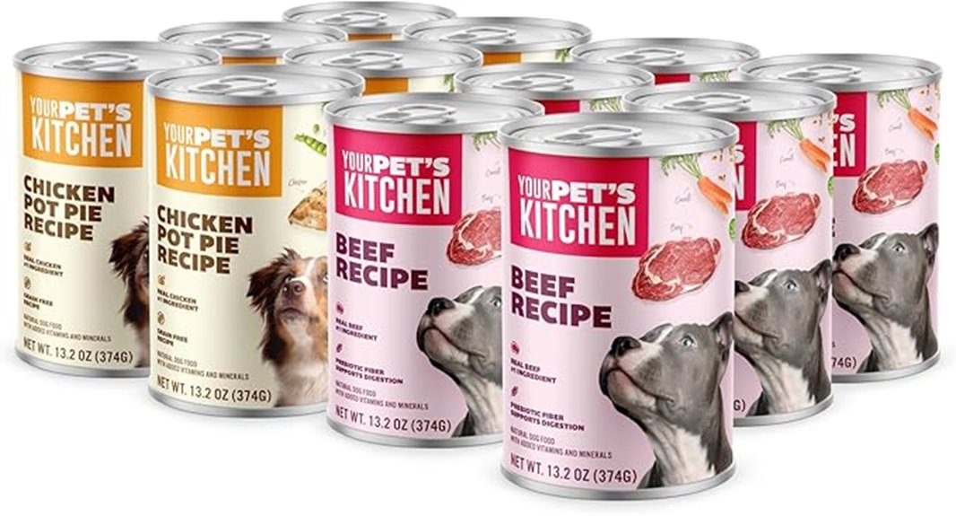 variety pack wet dog food