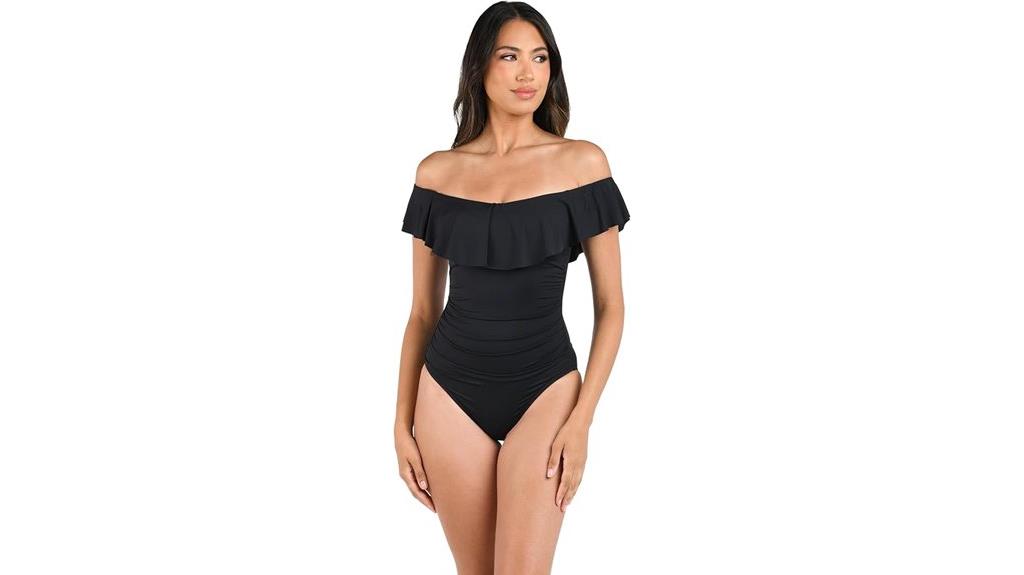 white women s one piece swimsuit