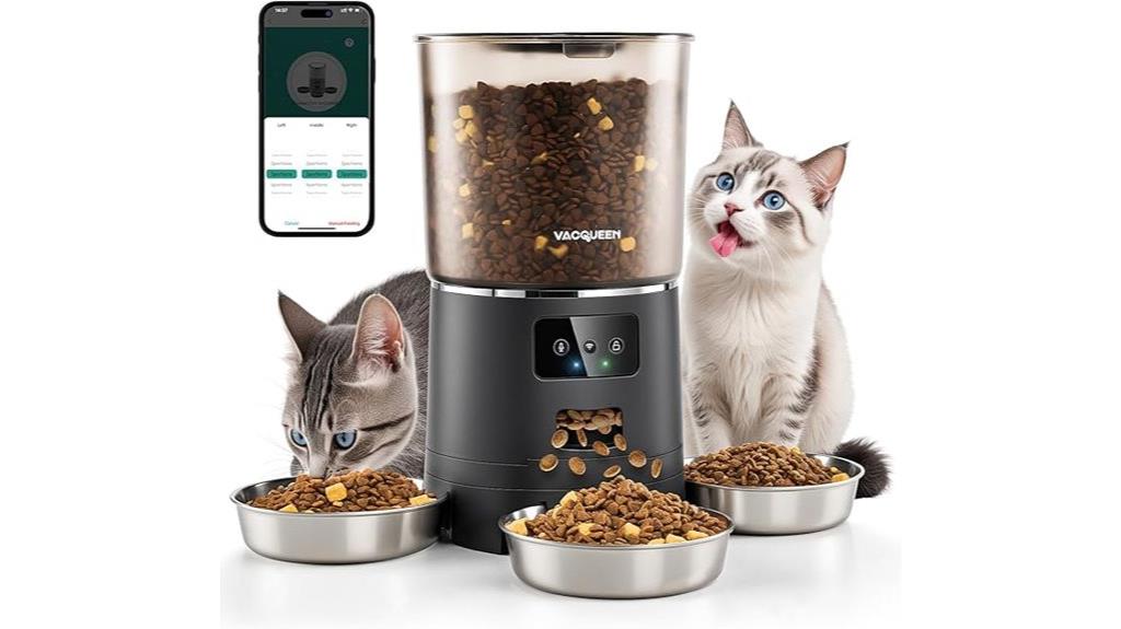 wifi enabled pet food dispenser