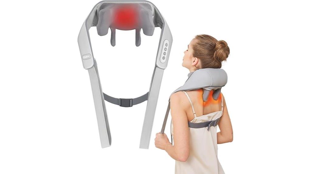 wireless heat neck massager