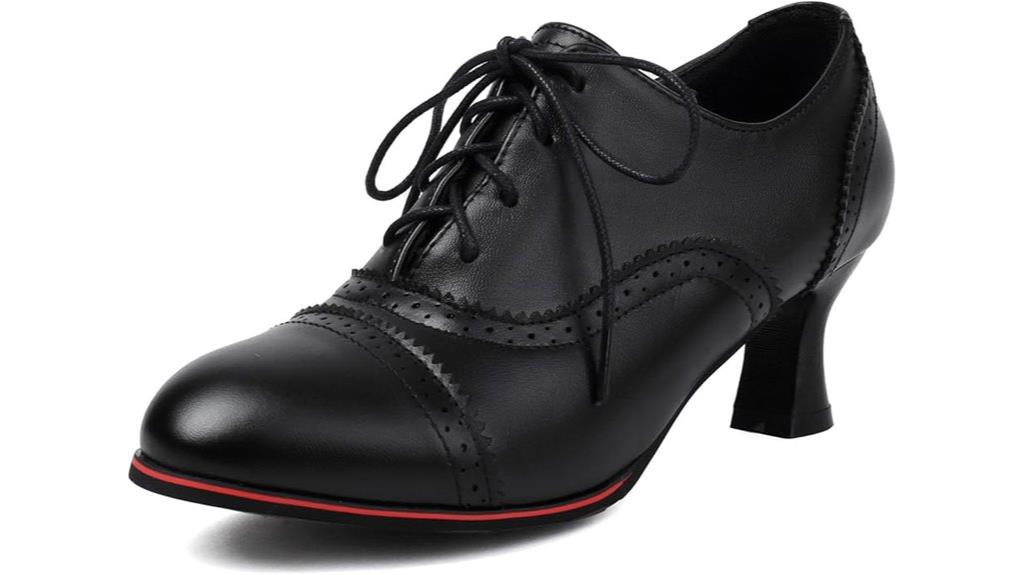 women s kitten heel oxfords