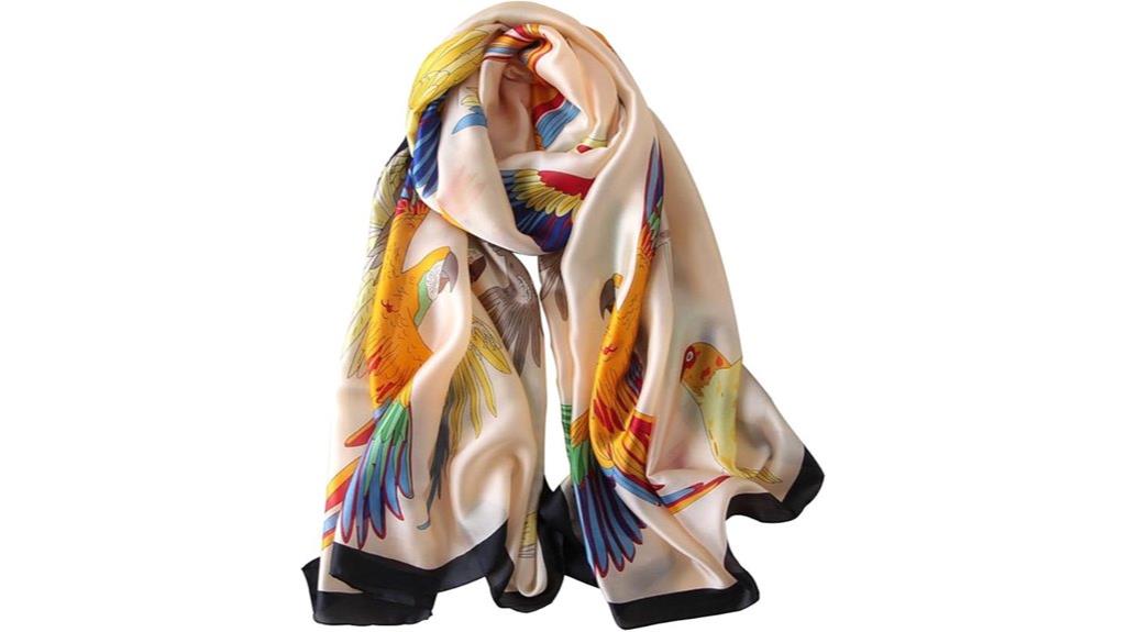 women s large mulberry silk scarf