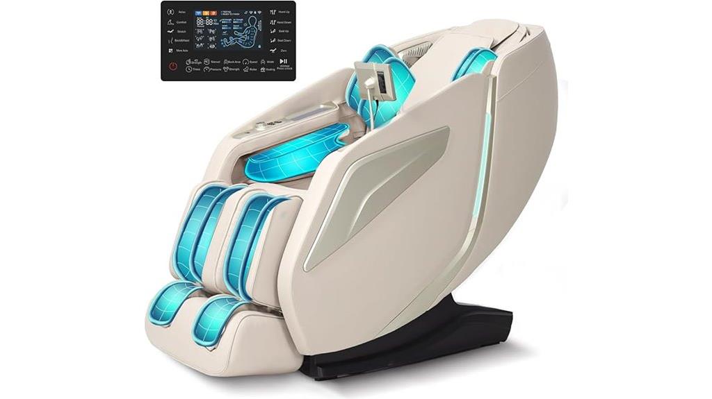 zero gravity ai massage chair