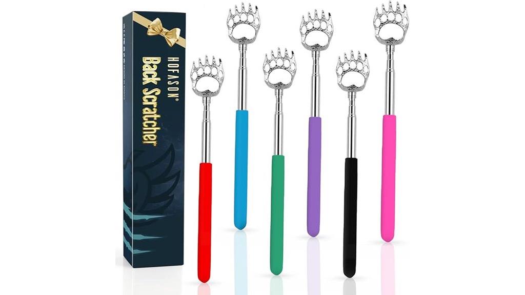 6 pack back scratchers