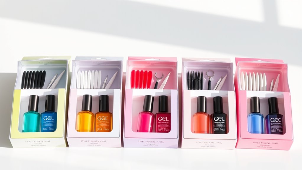 beginner friendly gel nail kits