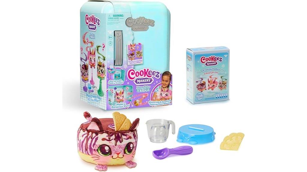 interactive plush cake toy
