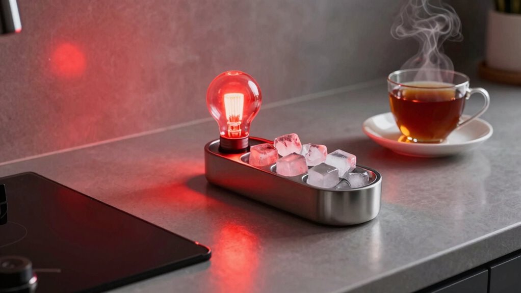 balancing light heat ice