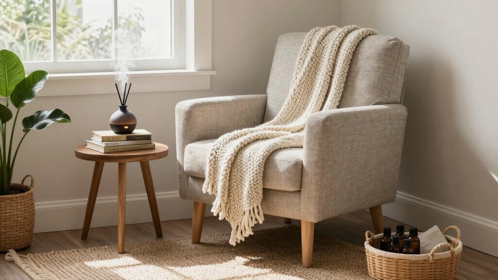 create calming personalized retreat