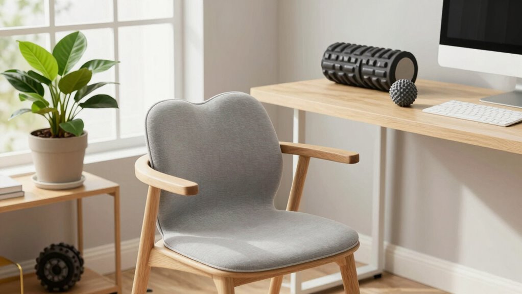 ergonomic workspace stress relief