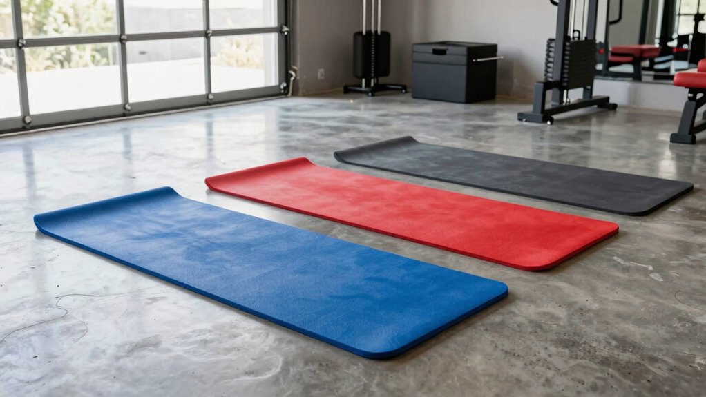 garage gym exercise mats