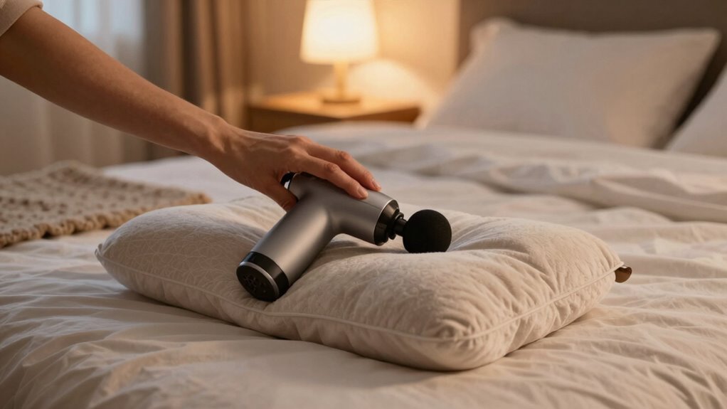 gentle massage promotes restful sleep