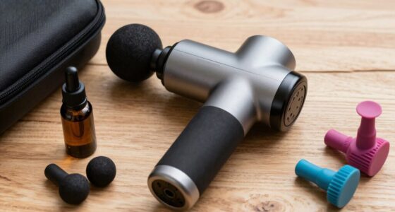 hidden massage gun attachments