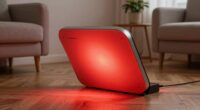 home red light therapy setup