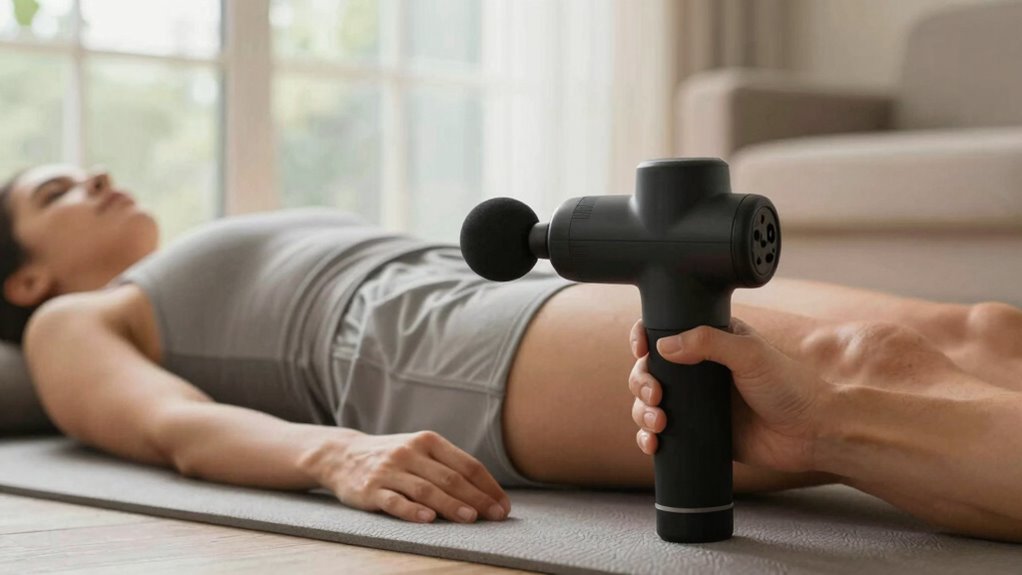 massage gun aids recovery