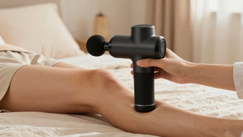 massage gun before sleep