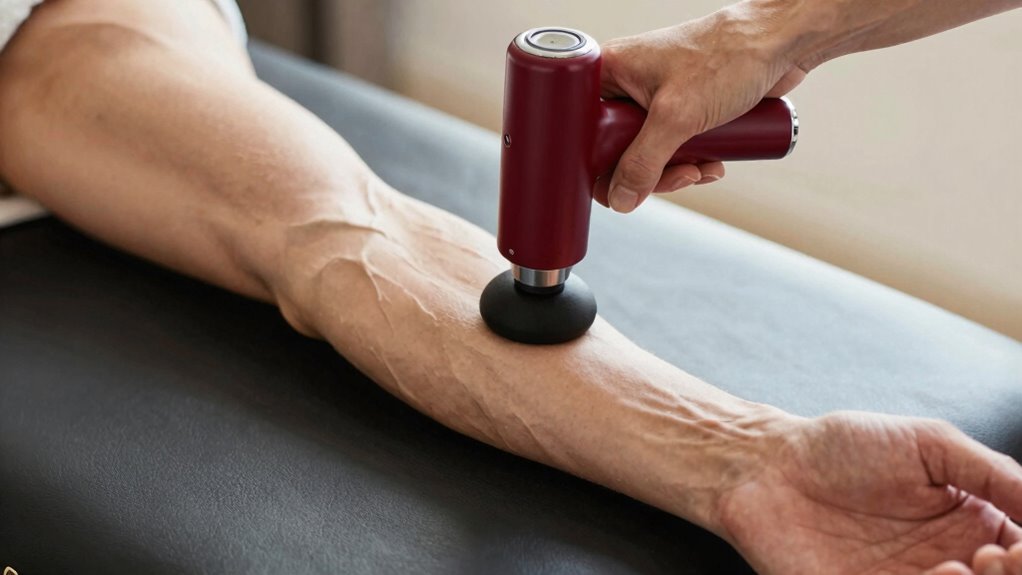percussion therapy accelerates muscle readiness