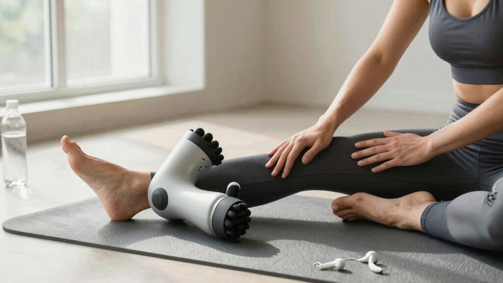 percussion therapy enhances warmups