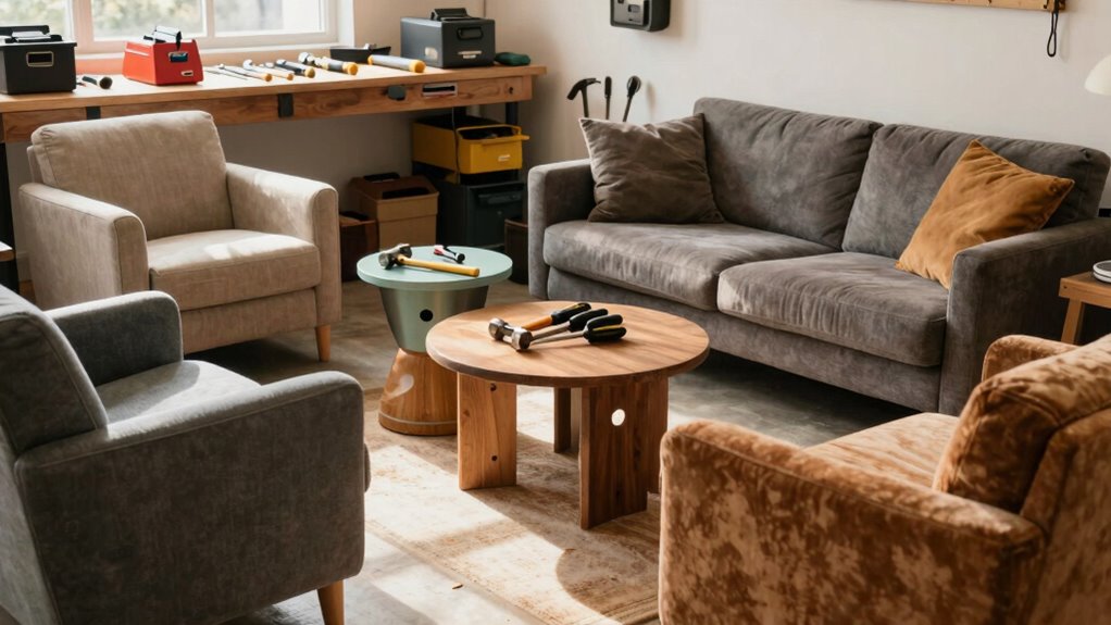 shared furniture maintenance system