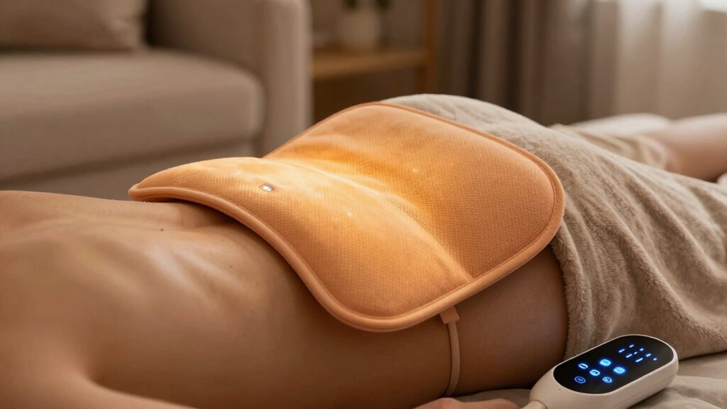 top back pain heating pads