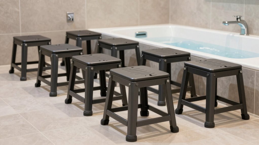 top folding ice bath stools
