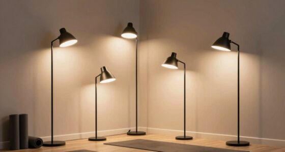top stretch corner lamps