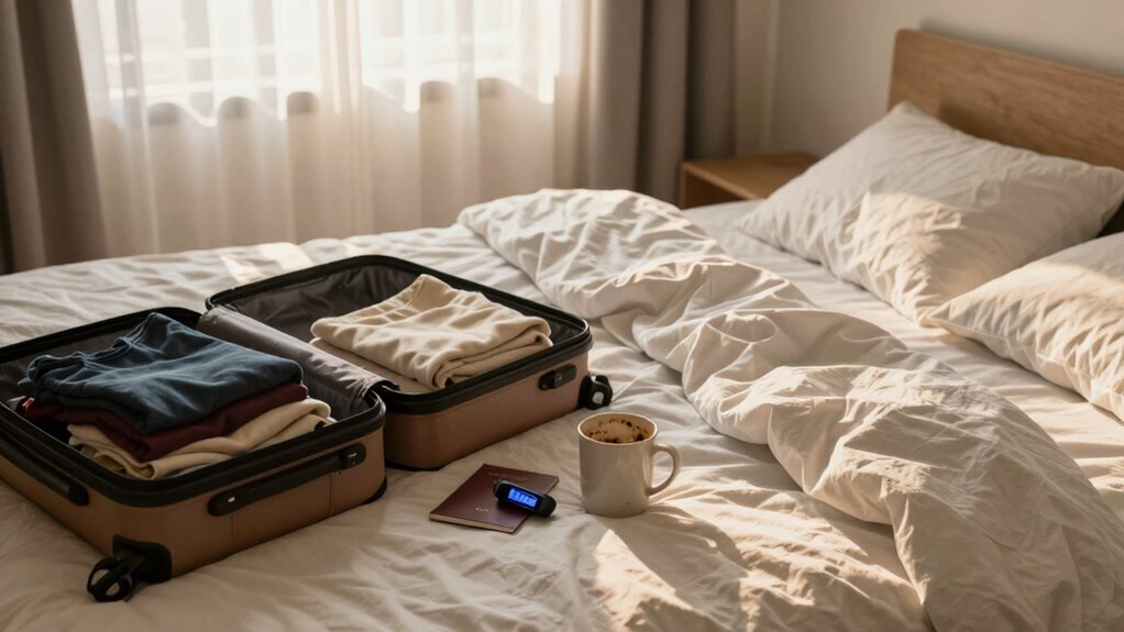 travel sleep stress impact recovery