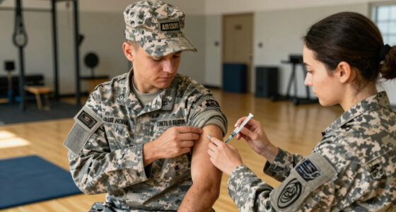 Military requiring flu vaccines for recruits as Air Force base deals with outbreak