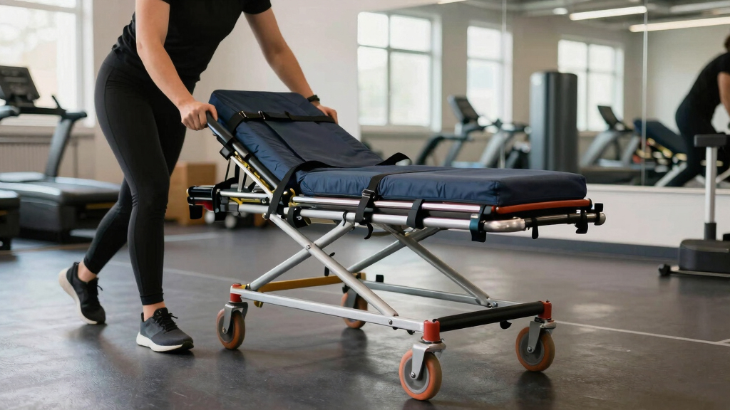 Mitch Mcconnell Ambulance Stretcher Video